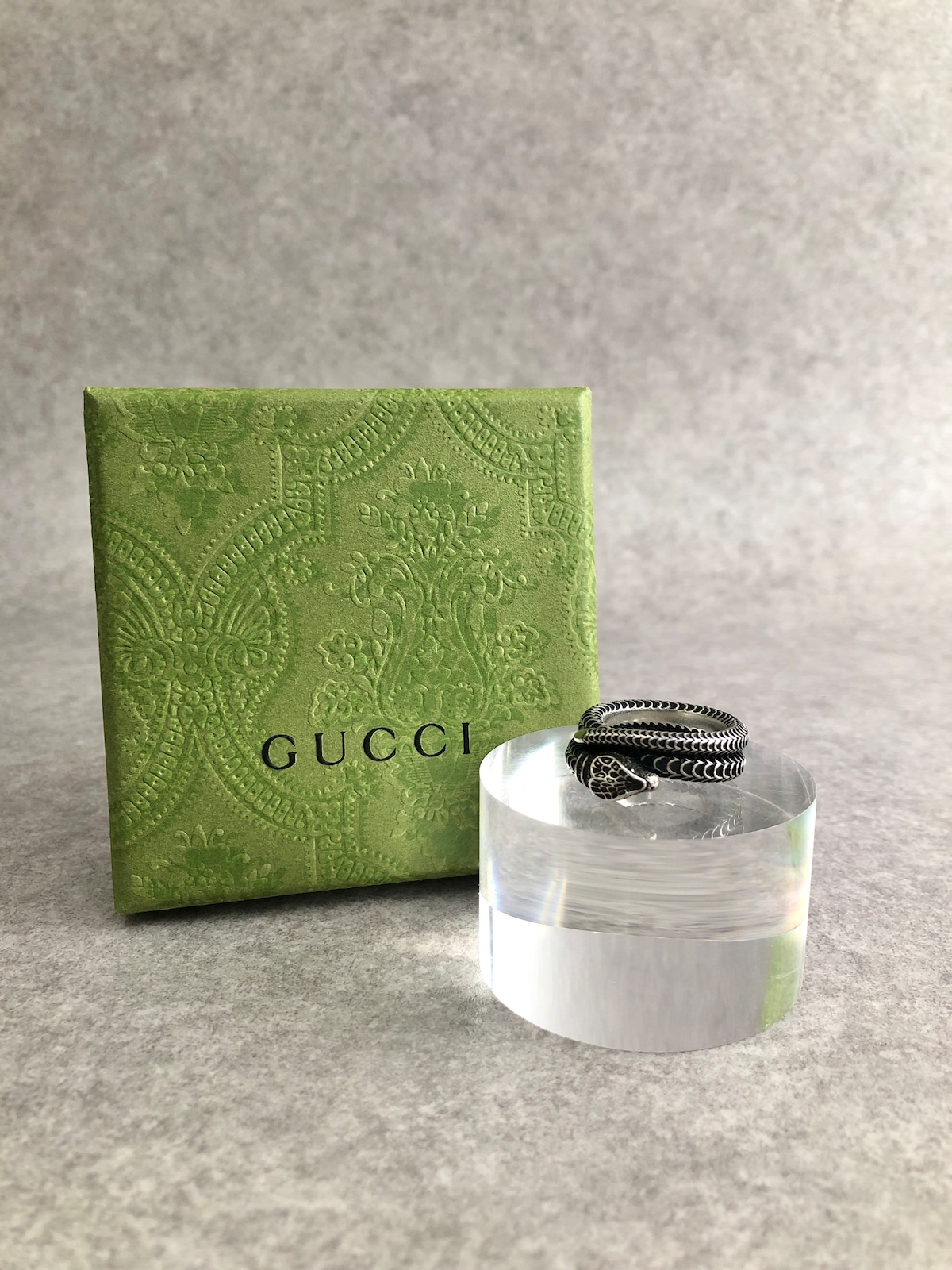 GUCCI グッチ スネーク リング シルバー SILVER925 15号 vintage 