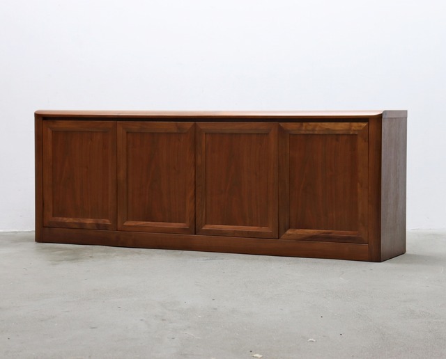 ウォールナット サイドボード キャビネット 収納 食器棚 本棚 ナチュラル モダン RRDT07025