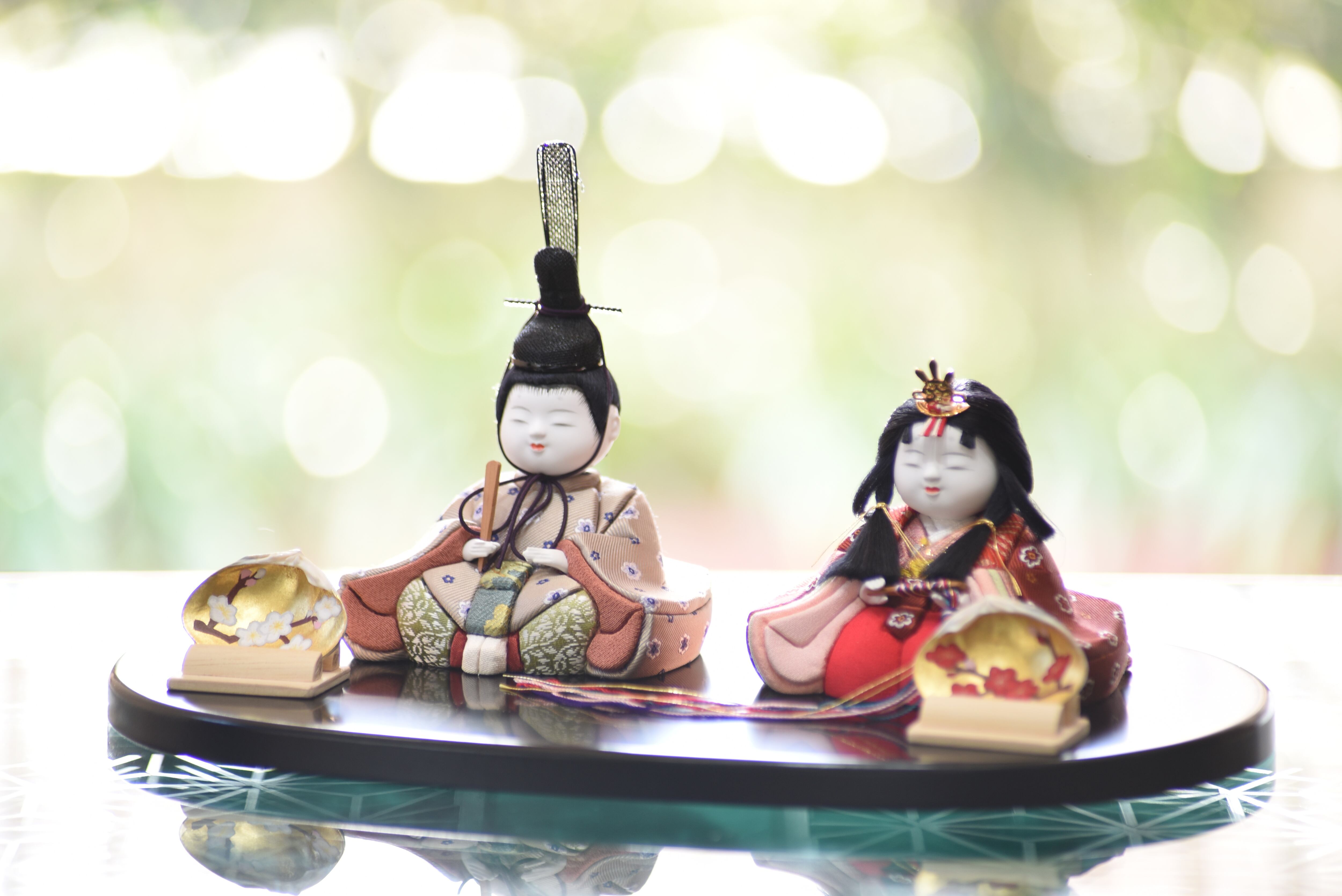 雛人形【令華雛】 小判台飾り | 【有松人形工房】江戸木目込み人形