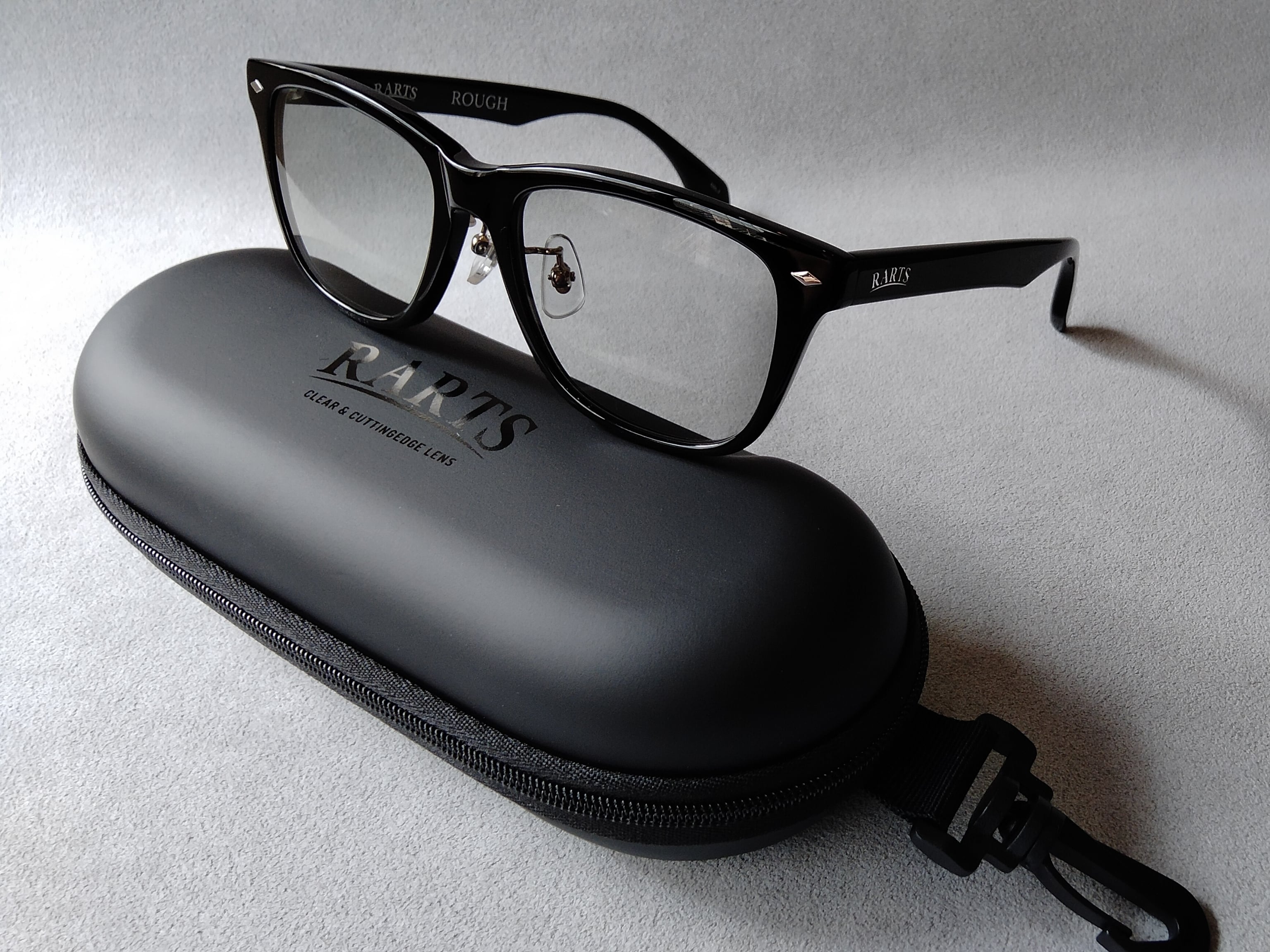 RARTS（アーツ）偏光lensサングラス「ROUGH ラフ」RS-101/3.BLACK