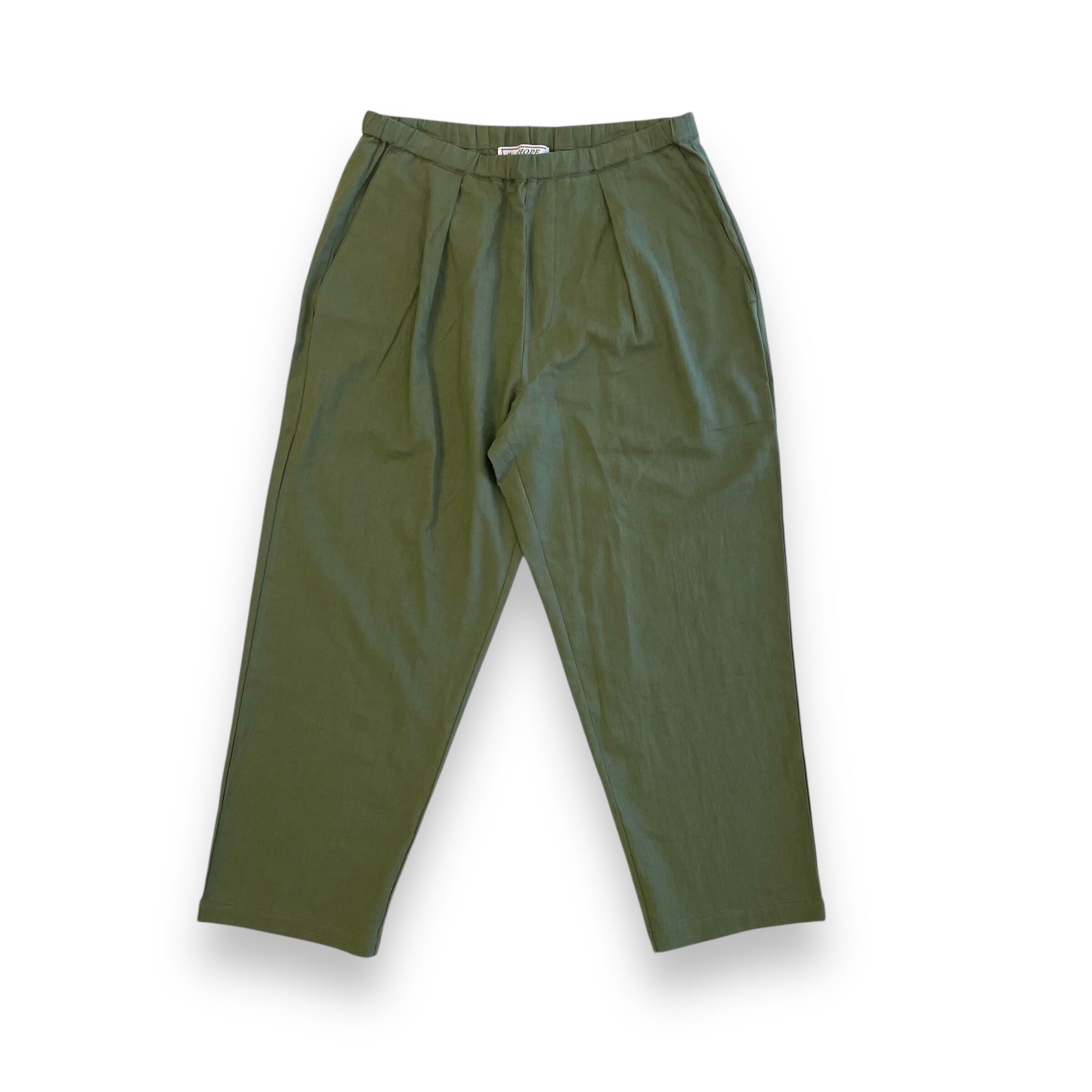 HZW-061 One Tuck Tapered Eazy Pants | A HOPE HEMP