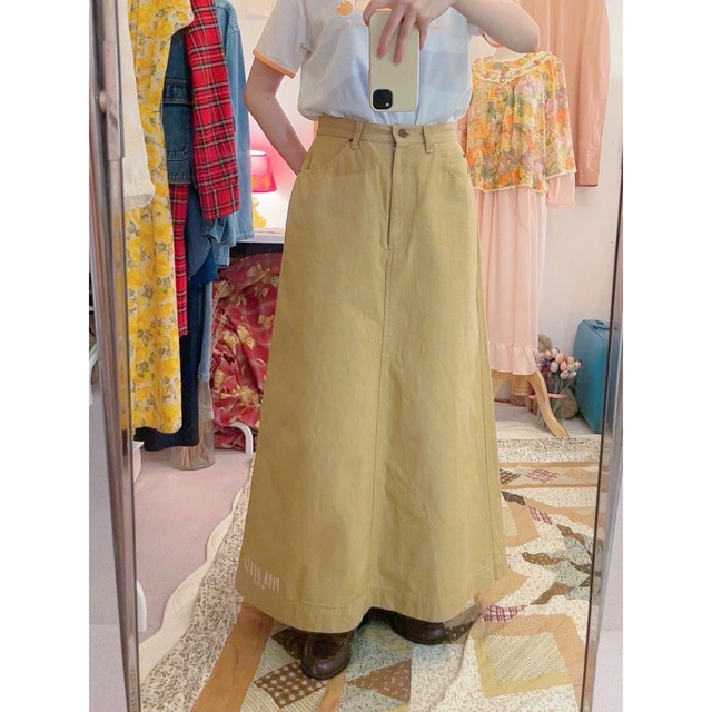 PINKHOUSE / wheel wappen long skirt