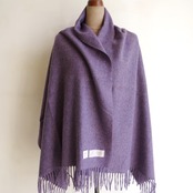 Bronte by Moon　Merino Wool Plain Shawl