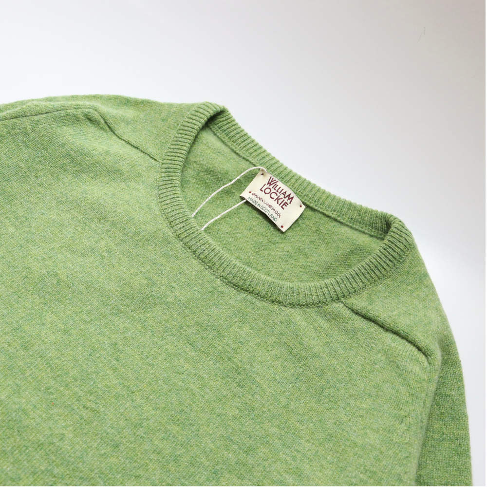 WILLIAM LOCKIE / ウィリアムロッキー LEVEN ラムズウール クルー