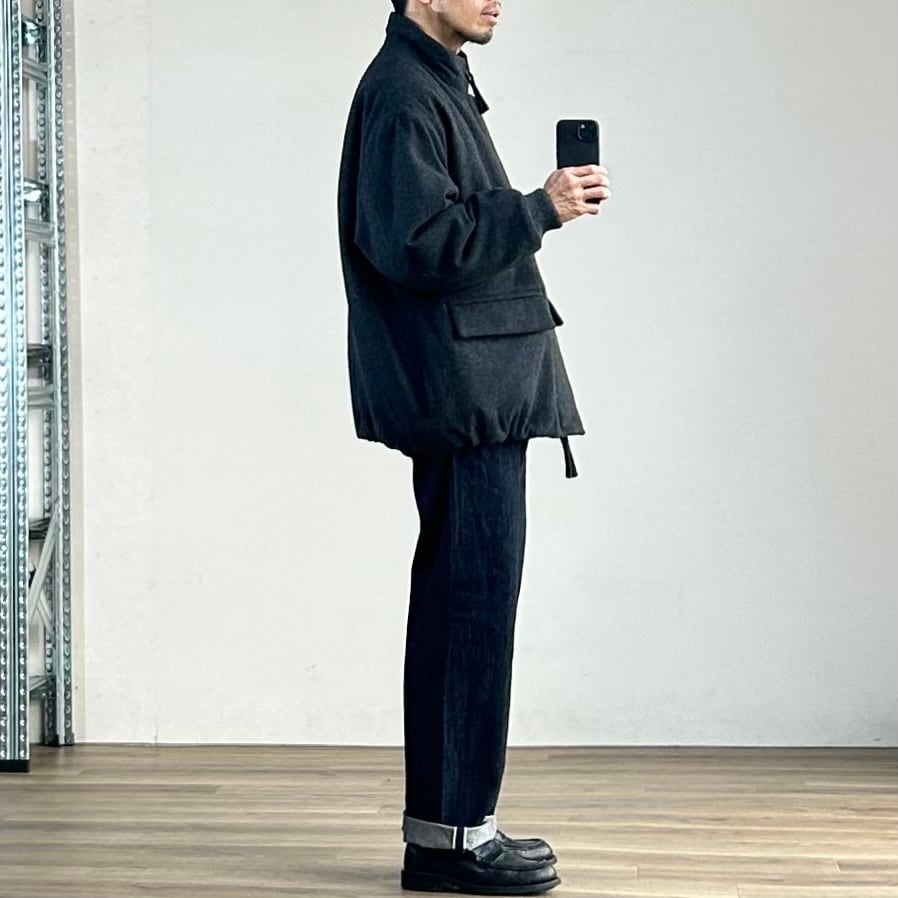 25AW》【STILL BY HAND】PADDED WOOL BLOUSON スティルバイハンド