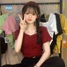 ✞ Tシャツ プリーツ♬カワイイ♥セーター トップス スクウェア ✞ゴスロリ SM ミリ 甘ロリ クラロリ 和ロリ エレガント 黒ロリ 姫ロリ 華ロリ BB-BB3314257