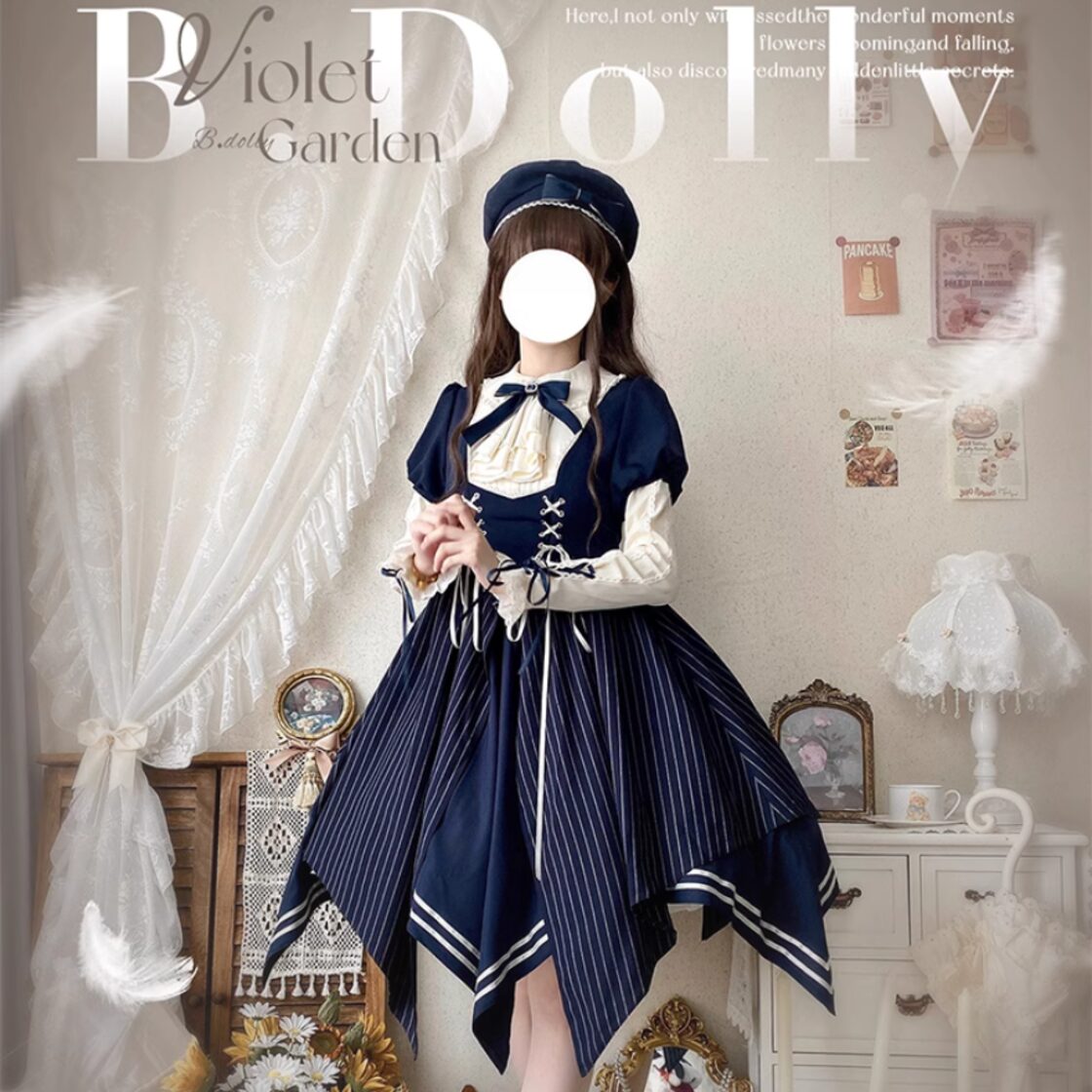 Lolita クラロリ ベレー帽 ガーリー 甘め ロマンティック ゆめかわ ロリータファッション lolita | Pay ID