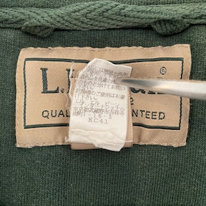 【L.L.Bean】ハーフジップ スウェット 無地 グッドカラー M エルエルビーン アメリカ古着