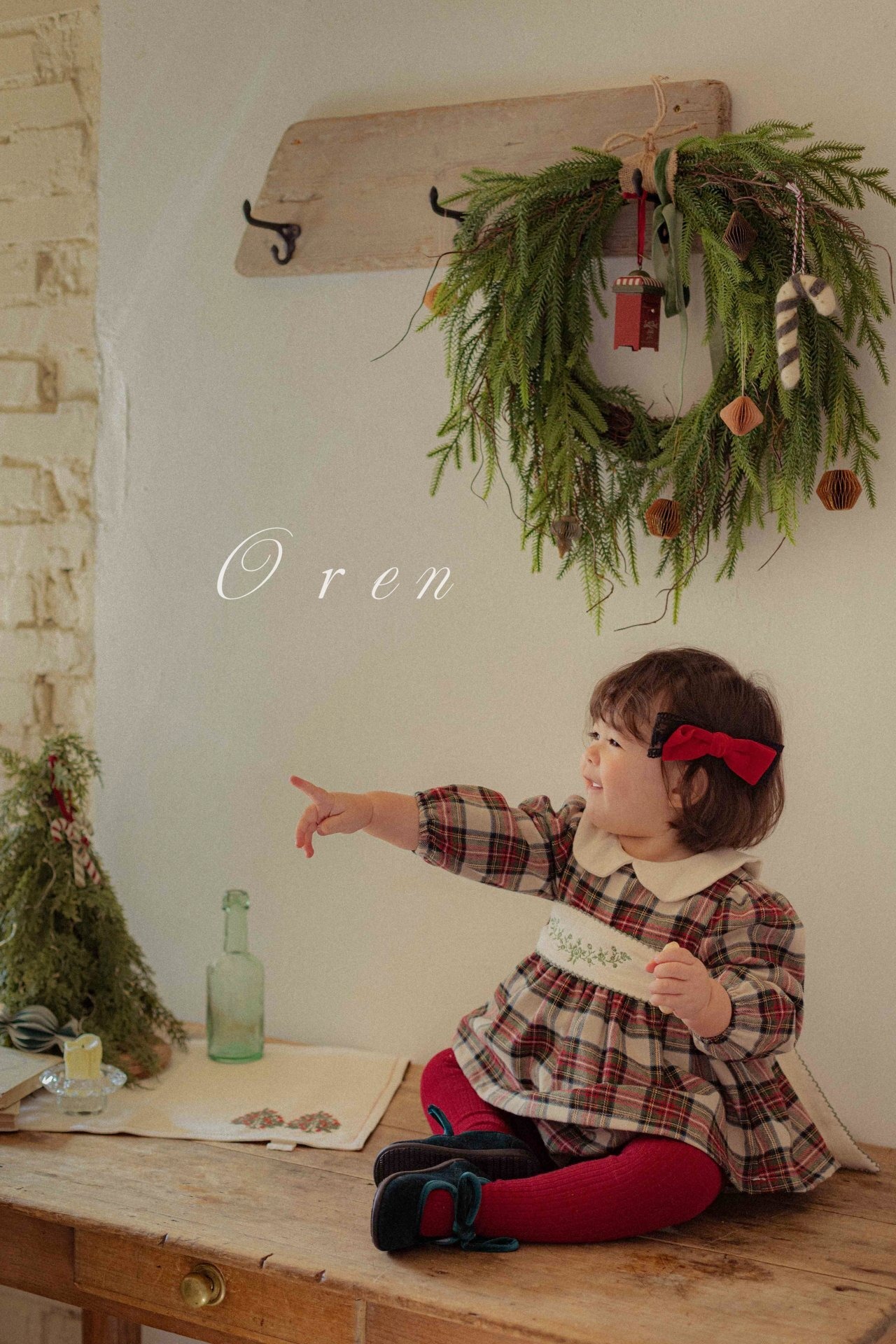 Oren X-mas［取寄］noellia check suit