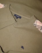 BURBERRY LONDON Nova Check Shoulder Patch L/S Tee