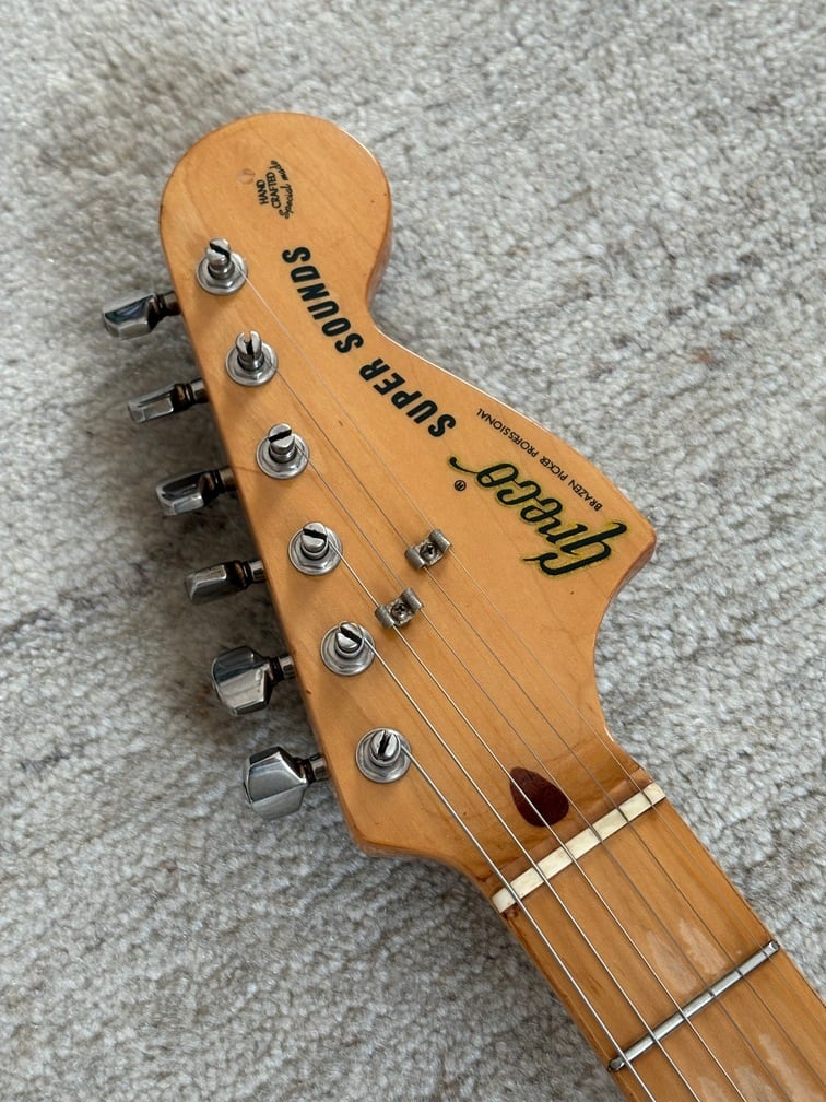 Greco Super Sounds エレキギター アイボリー Greco Super Sounds エレキギター アイボリー Greco Super Sounds ストラト