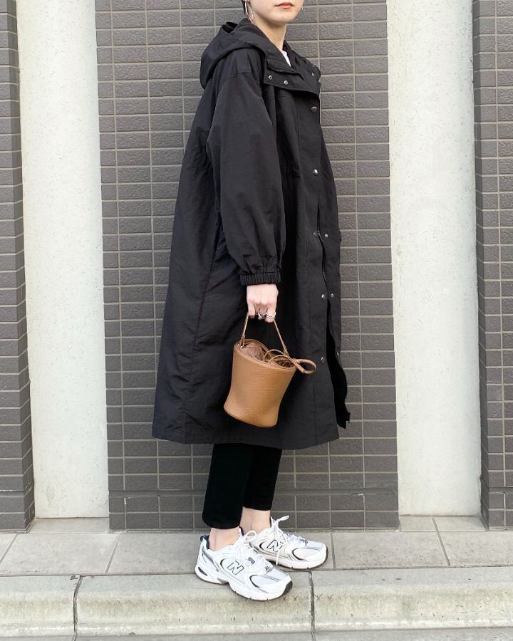 各色ラスト1個】◇即納◇ボリュームスリーブビッグシルエットナイロン