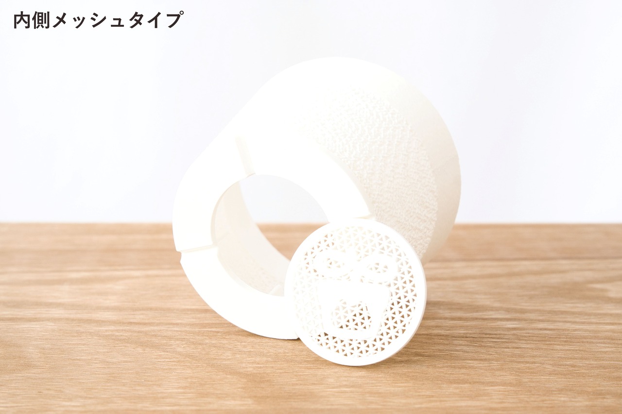 どっしり鉢(3号サイズ)｜ホワイト