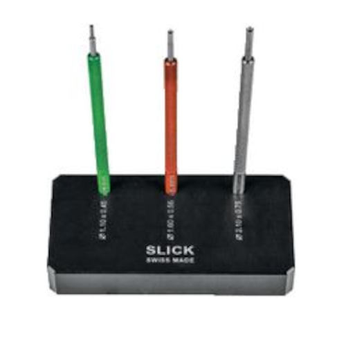 SLICK 19 BLA テンプヒゲ調整治具 3本セット