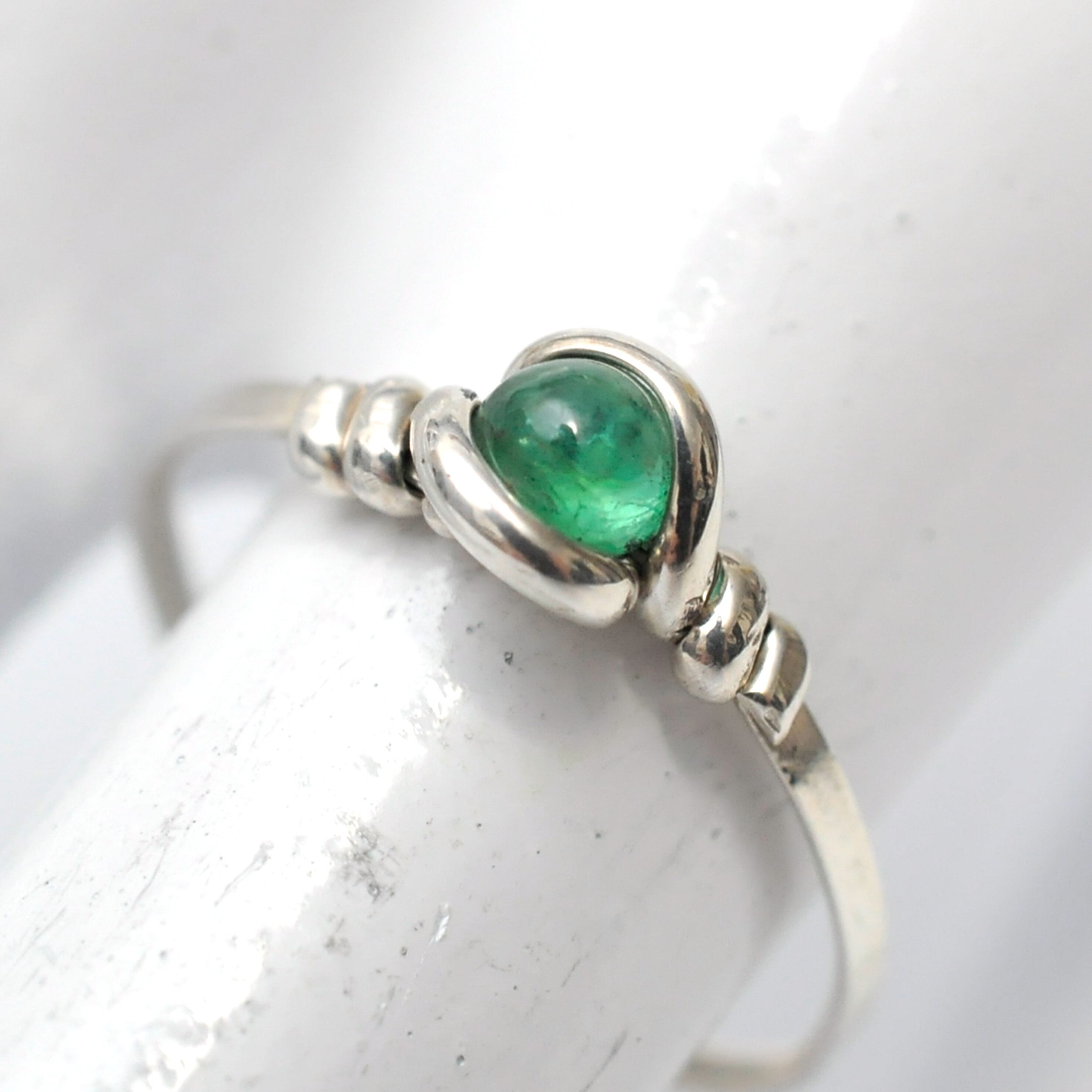 【リング】エメラルド 01【SV940】