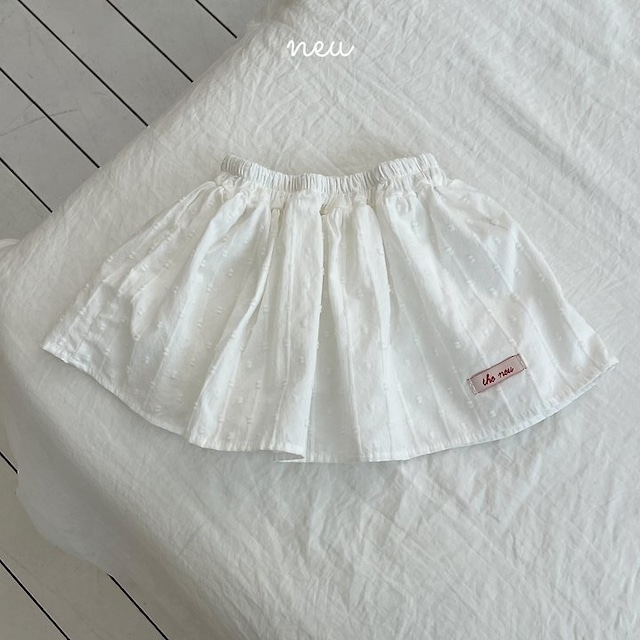 【取寄】Neu メイアイボリースカート｜秋服｜韓国子供服 ｜26/AT