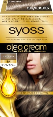 【医薬部外品】サイオス オレオクリームヘアカラー 1A(おうちで手に入るサロン品質) 白髪染め クリアアッシュ