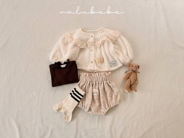 [予約][送料無料]《valubebe》Shirred elastic bloomer (baby) 33