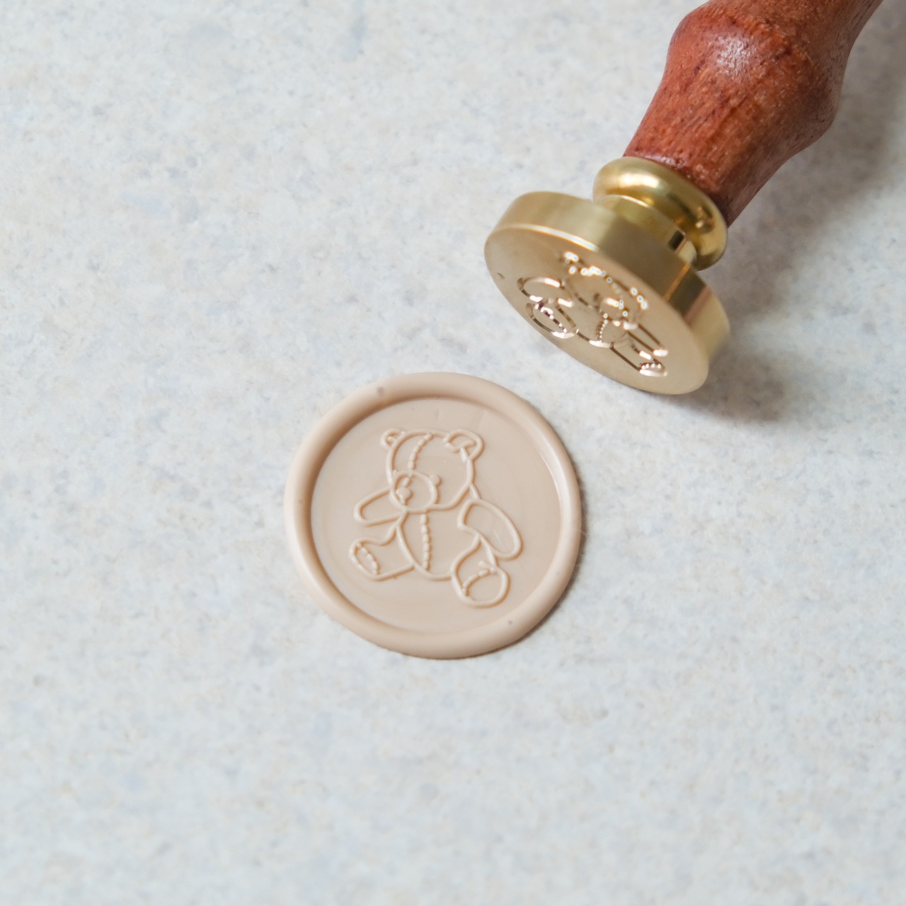 スタンプヘッド / bear【25mm】
