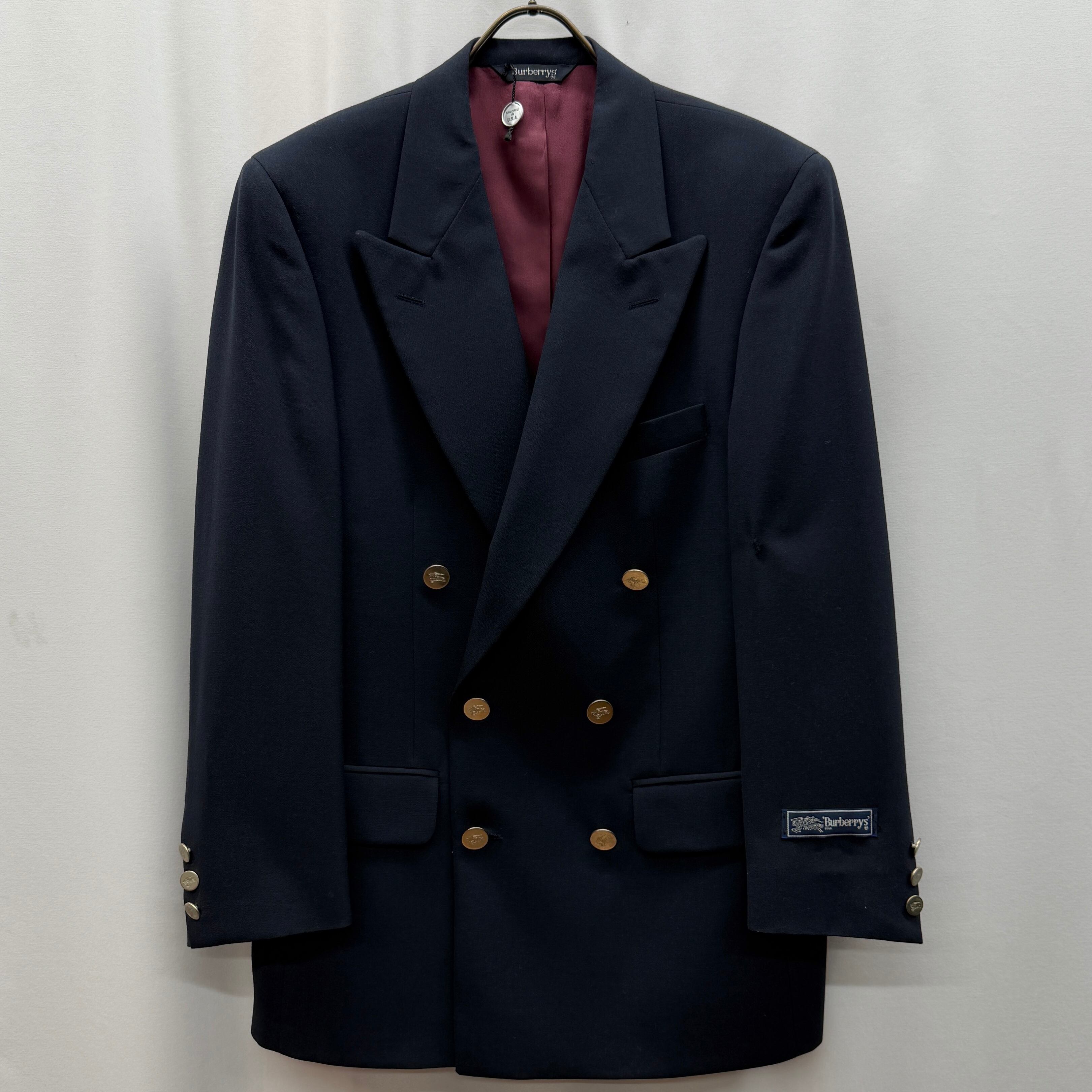 Burberrys】90s burberrys jacket バーバリー ブレザー ダブルブレスト