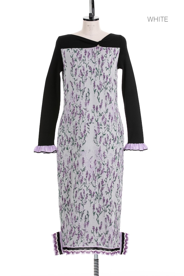 still lavender dress