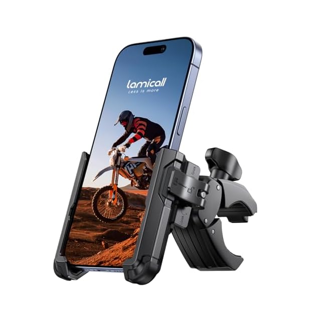 自撮り棒 クランプ 2本 + ロッド 1.1m バイク 自転車 セルフィー