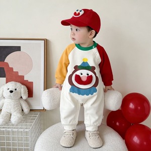 【BABY】カラーバリピエロロンパース