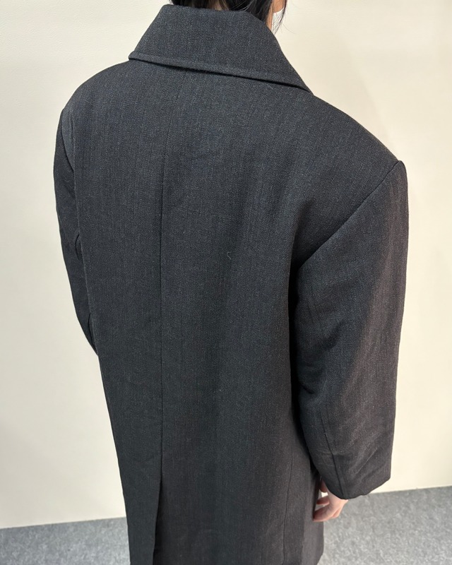 【DRIES VAN NOTEN】double breasted wool coat