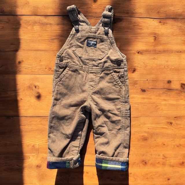 【KIDS】OshKosh corduroy overall size:12month