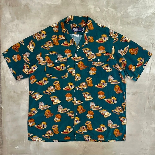 Polo Ralph Lauren Rayon Shirt”Straw Hat”