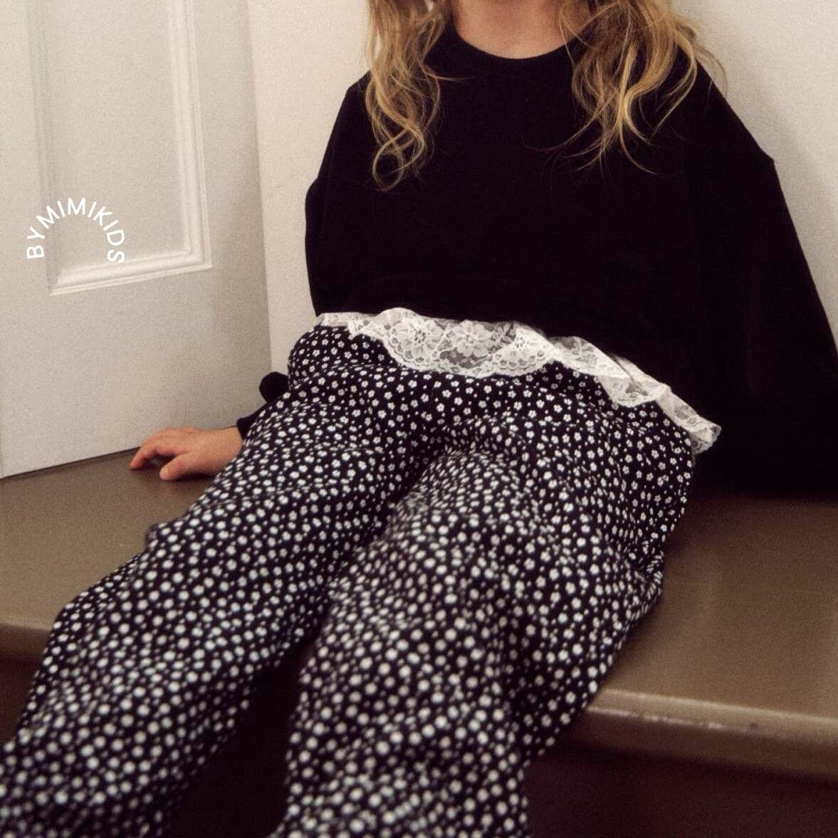 «Sold out»«ジュニアサイズあり» By MiMi ヨーヨーパンツ 2colors