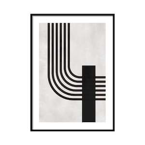 A0065/北欧モダン/アートポスター【 A4 / A3 / A2 / A1 サイズ・フレーム 付きに変更可 】