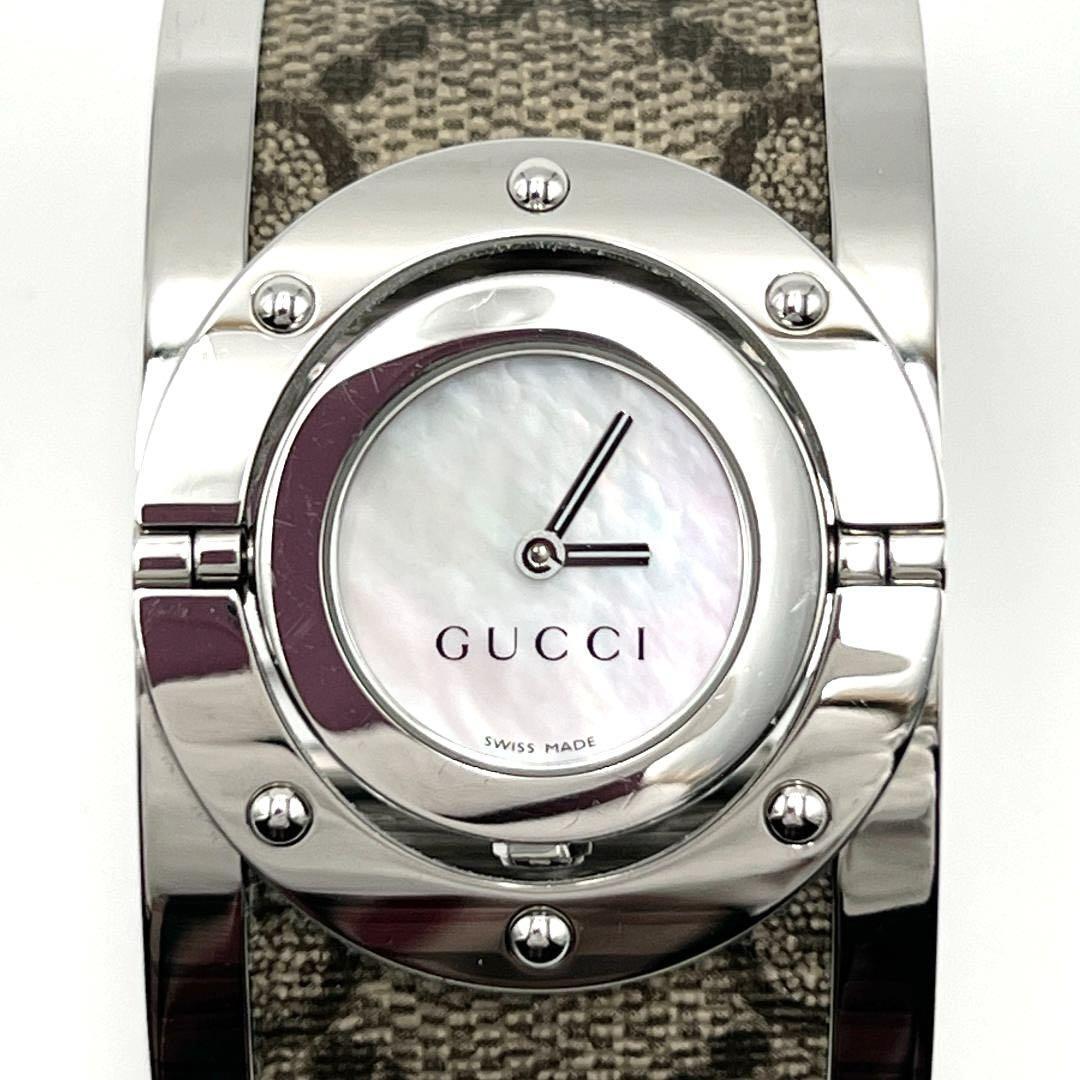 超希少 GUCCI トワール ダイヤモンド シェル文字盤 【公式通販】