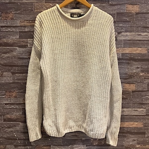 RRL COTTON/LINEN ROLL NECK SWEATER