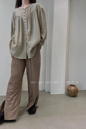 ボタンブラウス　AJ2205-752