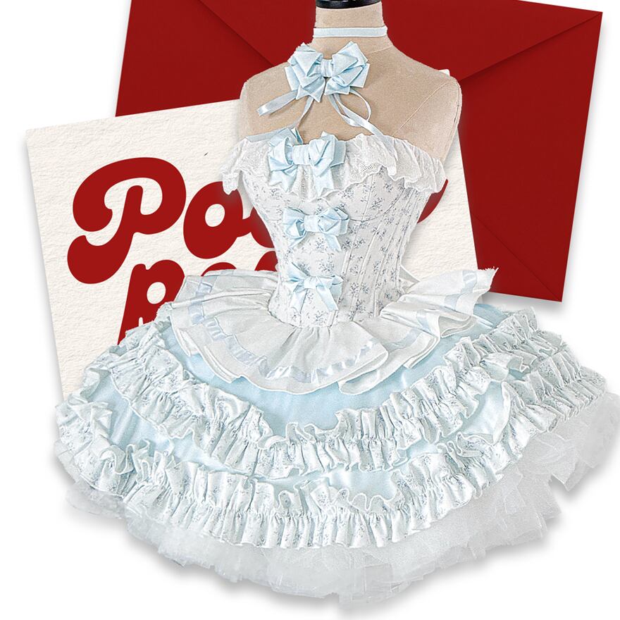 SEASONZ ロリィタドレス 甘ロリ プリンセス パーティドレス ふんわり レッグリング イベント衣装