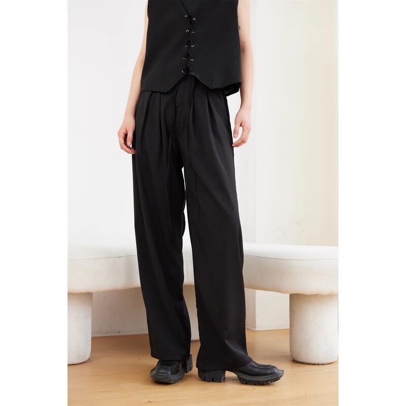 スリムストレートパンツ スラックス 10022