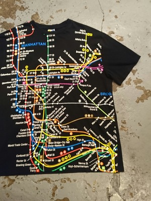 90s "NYC SUBWAY" TEE