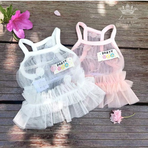 予約【№B01866】シフォン フリル シアー キャミワンピ