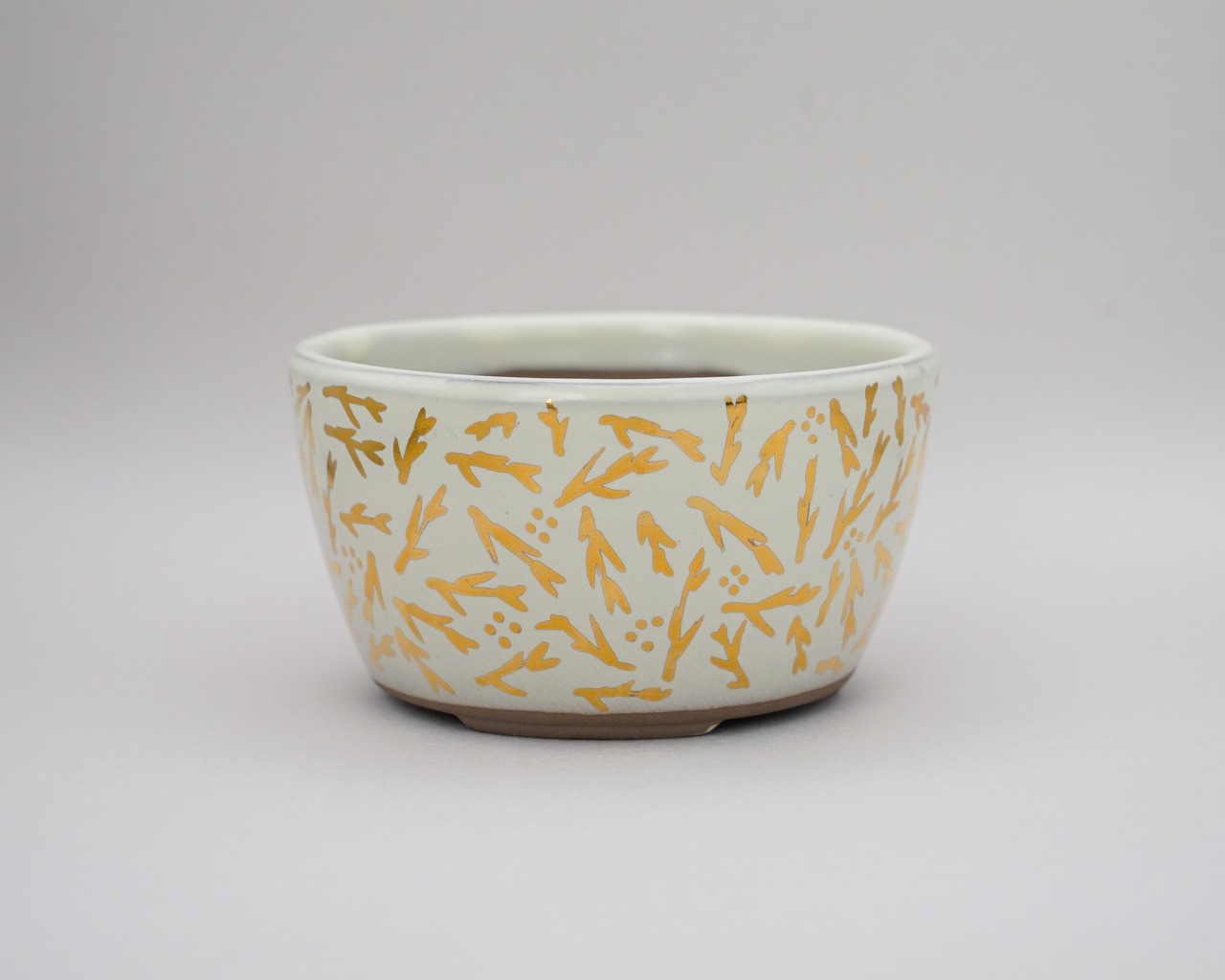 KINSAI POT / 金彩絵付鉢 (一点物) - 3