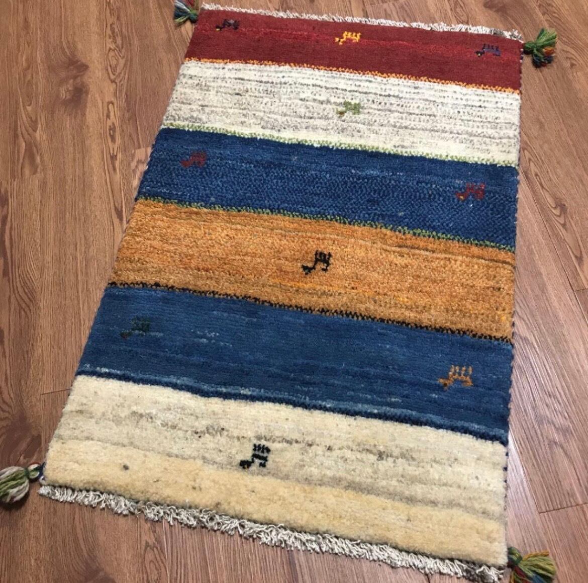 ペルシャギャッベ (ギャベ) 玄関マット No:GP-237 | A's Rug（エーズラグ）
