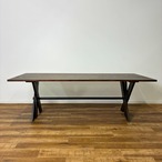 ASPLUND SQUARE ROOTS HEX DINING TABLE アスプルンド スクエアルーツ ヘックス ダイニングテーブル 220 ダイニングテーブル 天然木  ダークブラウン【未使用品】【未開封】【送料無料】