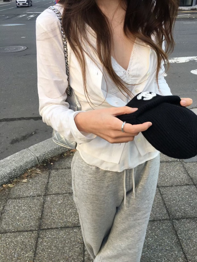 (予約) vegetable / Coco button cardigan 3color