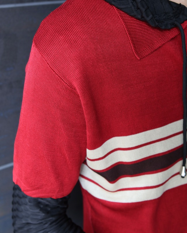 Half zip polo t-shirt