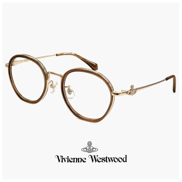 Vivienne Westwood サングラス リムレス メガネ オーブロゴ Vivienne Westwood ヴィヴィアンウエストウッド 41-5003 col.02 54