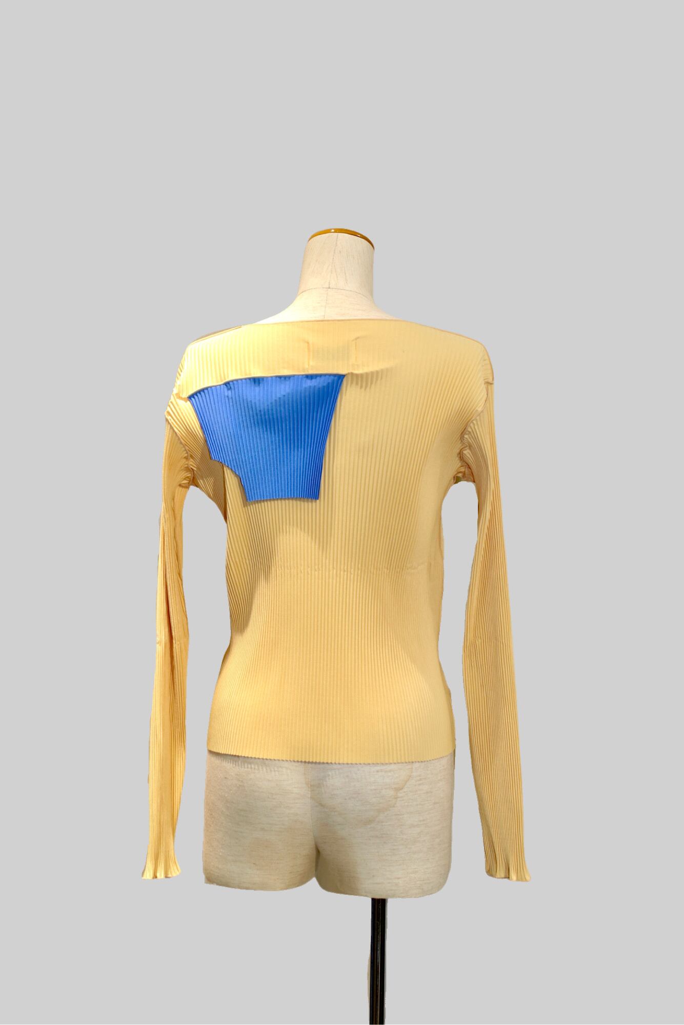 24AW】kotohayokozawa TODO WAVE LONG-SLEEVE TOP（ORANGE）TD24A-TP03