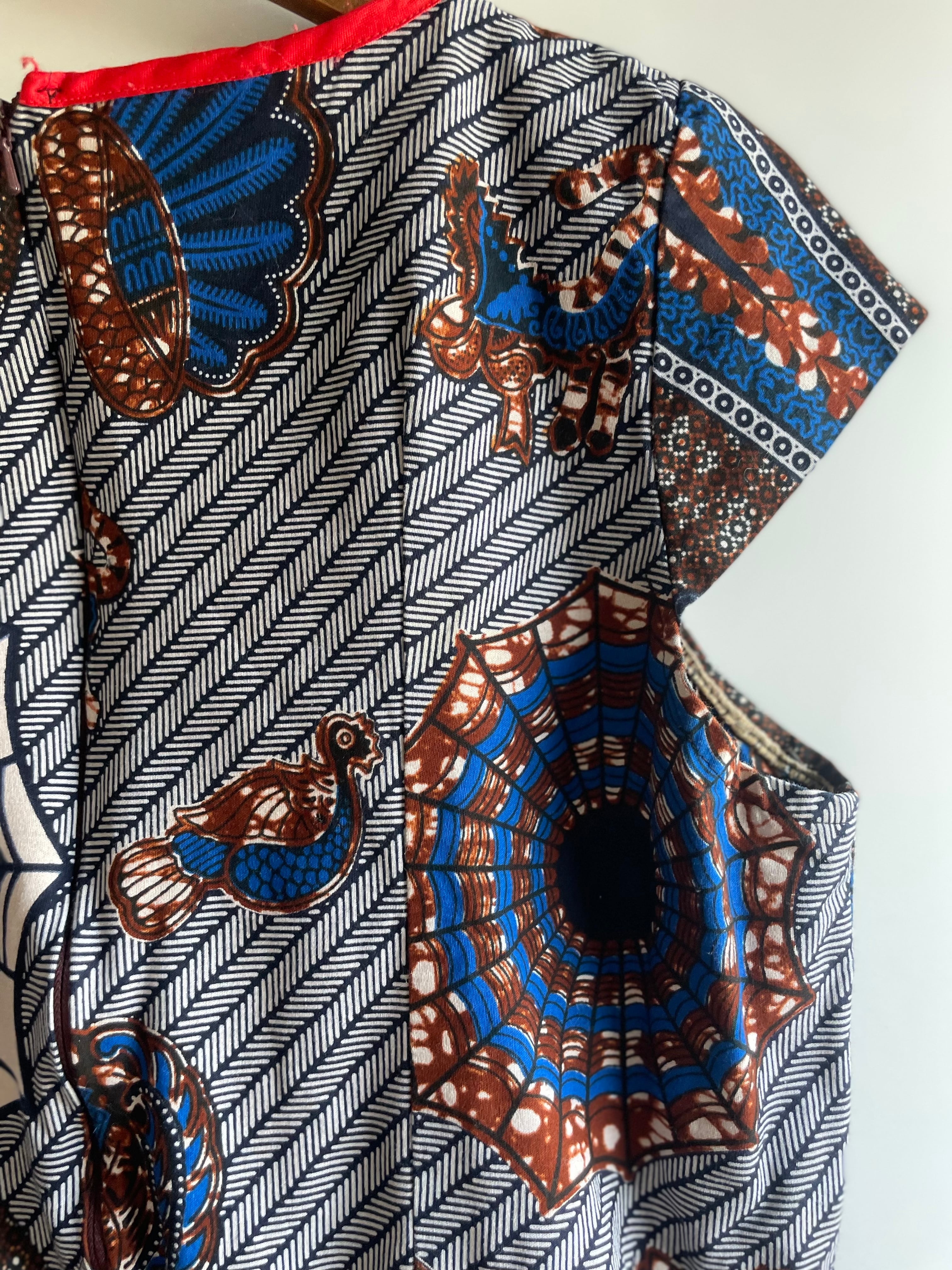 African batik dress アフリカンバティック ワンピース | vitamin