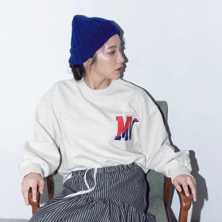 【 MARGAUX VINTAGE 】ロゴスウェットプルオーバー