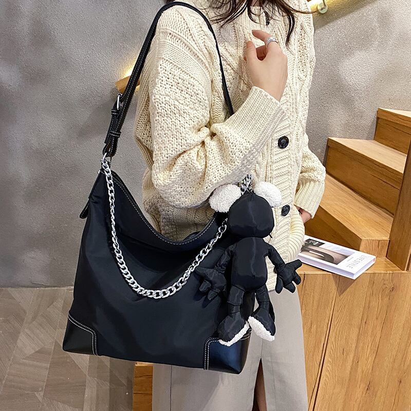 オータムウィンターチェーン ワンショルダー 秋物 冬物 トートバッグ Tiancai_Wing_Bag3397025776