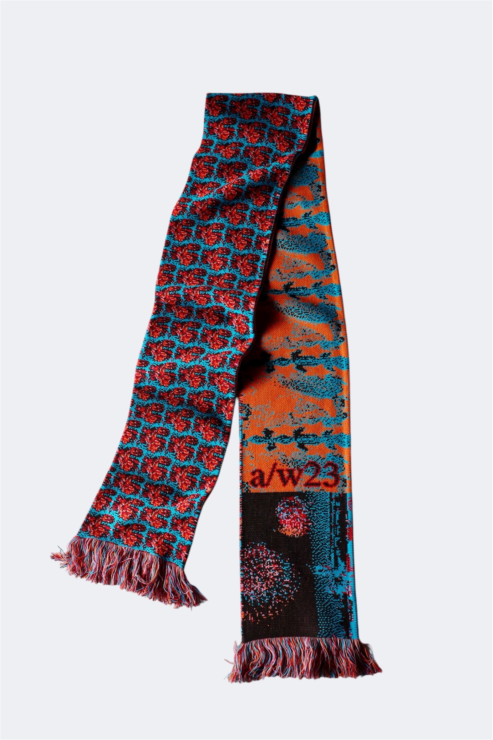 MONTMARTRE NEWYORK【ROSES ARE ORANGE SCARF -S-87-8TH-】